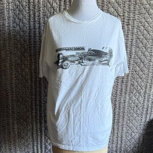 Michaels White Graphic Short Sleeve Tee